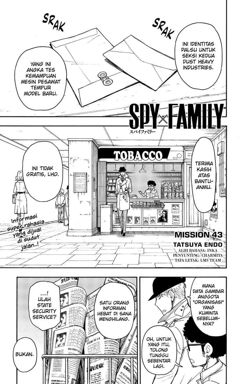 Spy X Family Chapter 43 Bahasa Indonesia