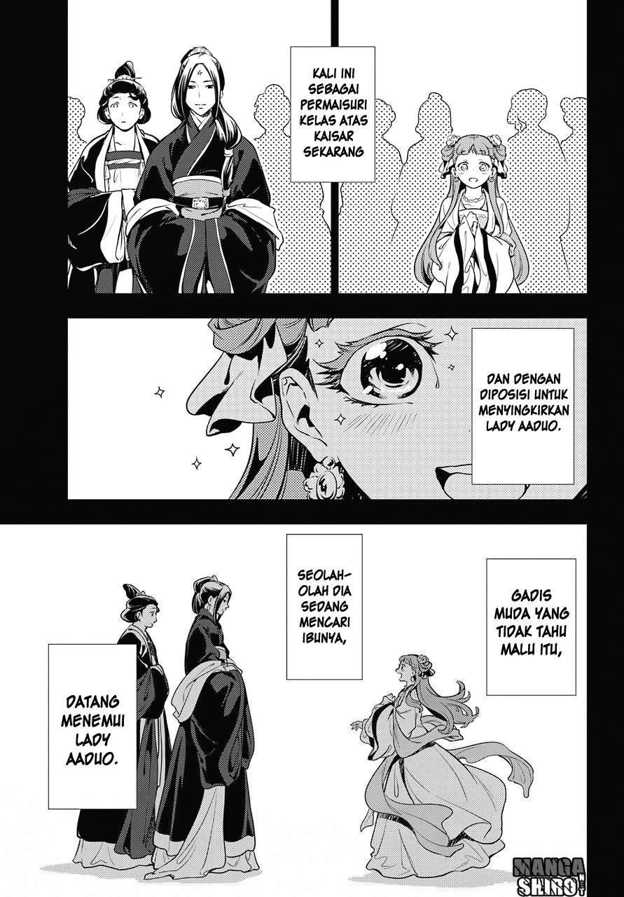 Kusuriya no Hitorigoto Chapter 17 Bahasa Indonesia