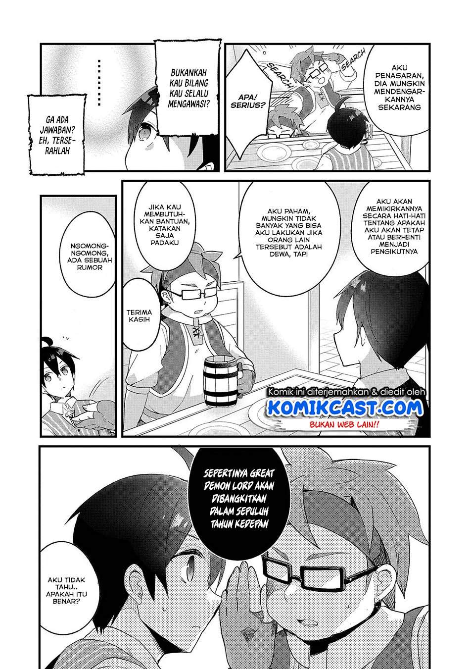 Shinja Zero no Megami-sama to Hajimeru Isekai Kouryaku Chapter 03.2 Bahasa Indonesia