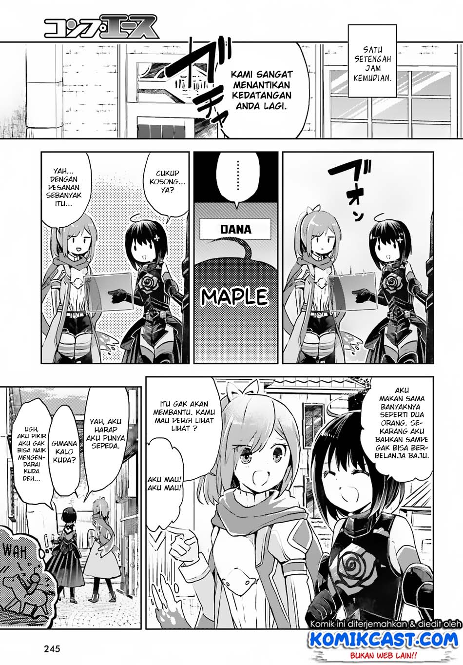 Itai no wa Iya nanode Bougyo-Ryoku ni Kyokufuri Shitai to Omoimasu Chapter 08 Bahasa Indonesia