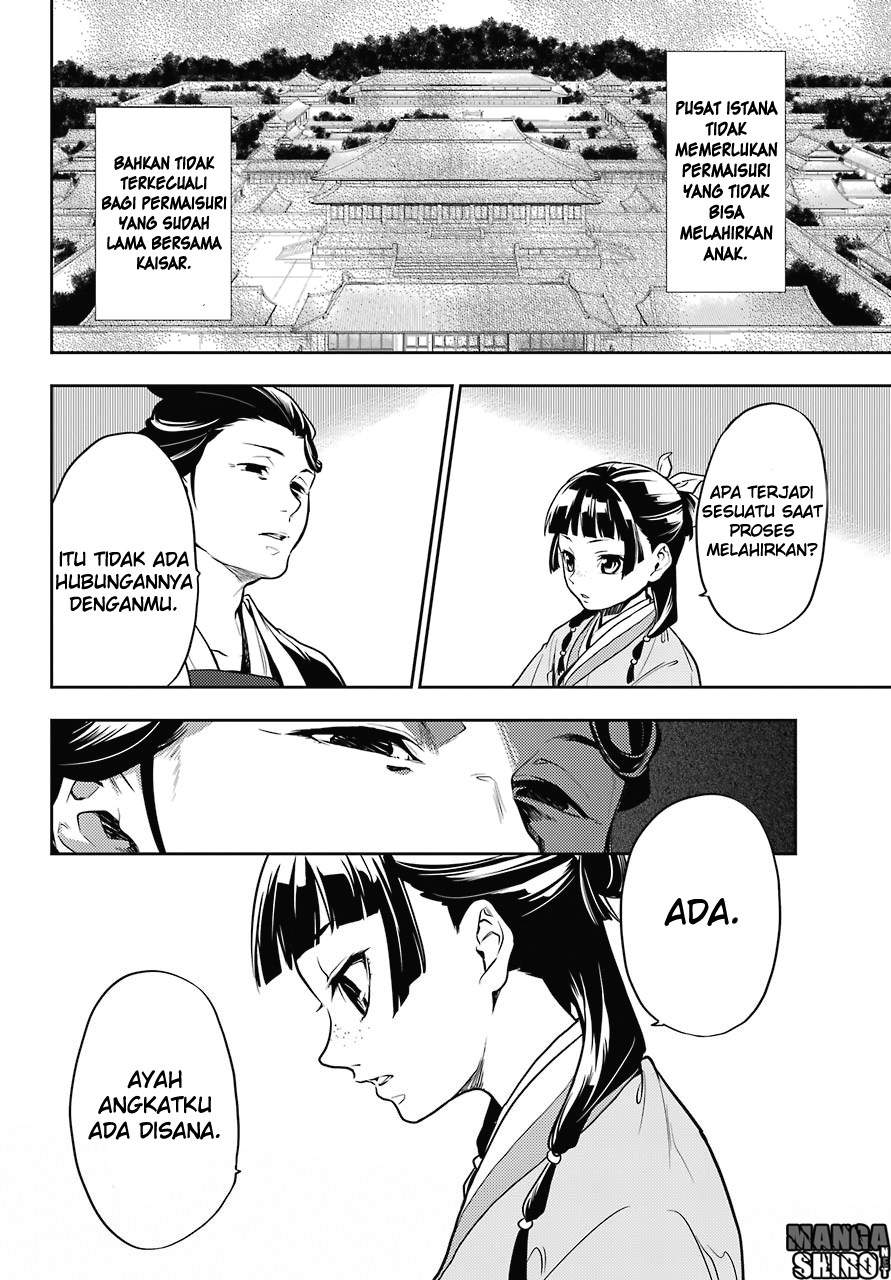 Kusuriya no Hitorigoto Chapter 17 Bahasa Indonesia