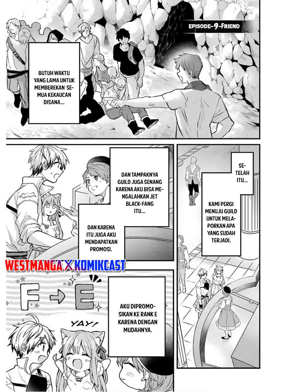 Yuusha Party wo Tsuihou Sareta Beast Tamer Saikyou Shuzoku Nekomimi Shojo to Deau Chapter 09 Bahasa Indonesia