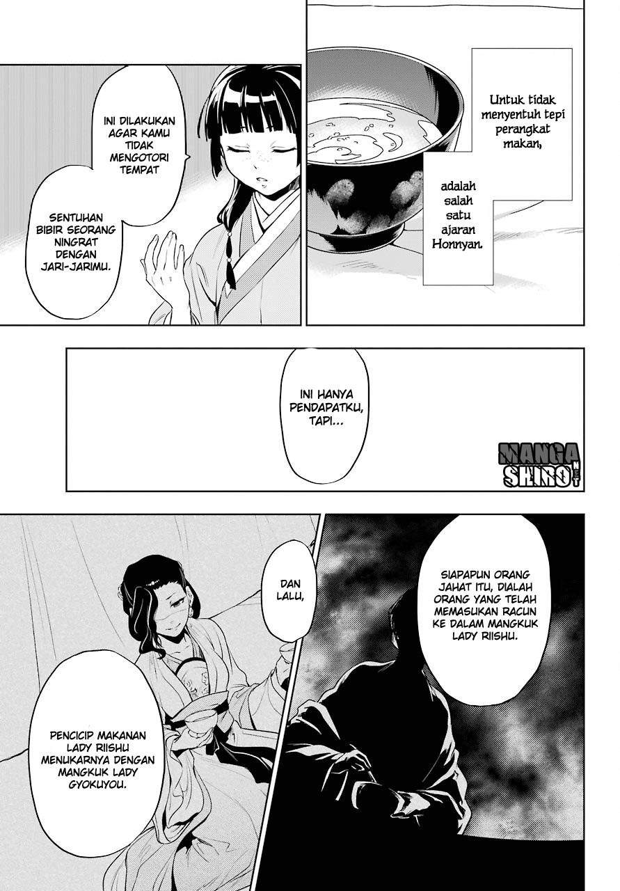 Kusuriya no Hitorigoto Chapter 09 Bahasa Indonesia