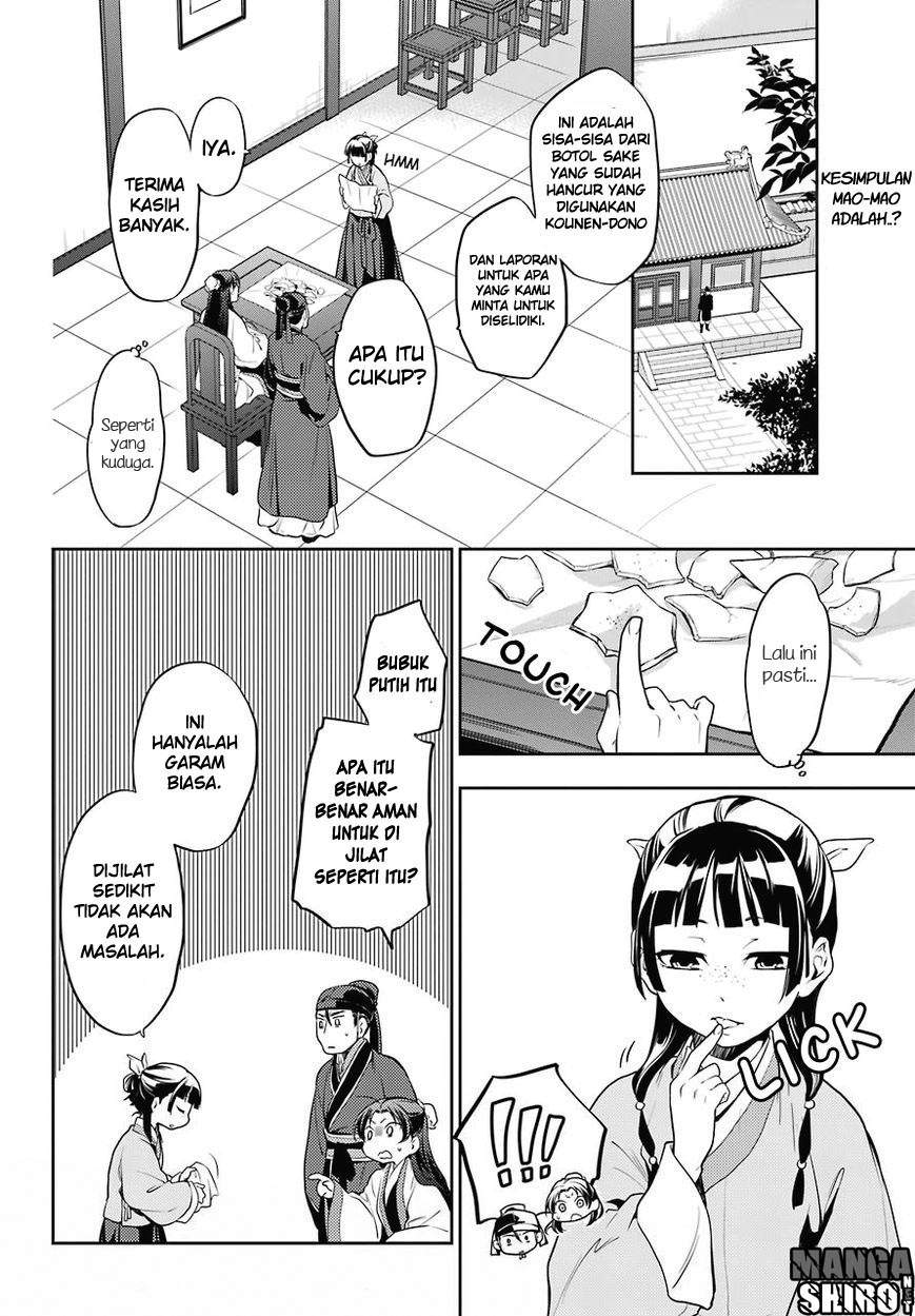 Kusuriya no Hitorigoto Chapter 14 Bahasa Indonesia