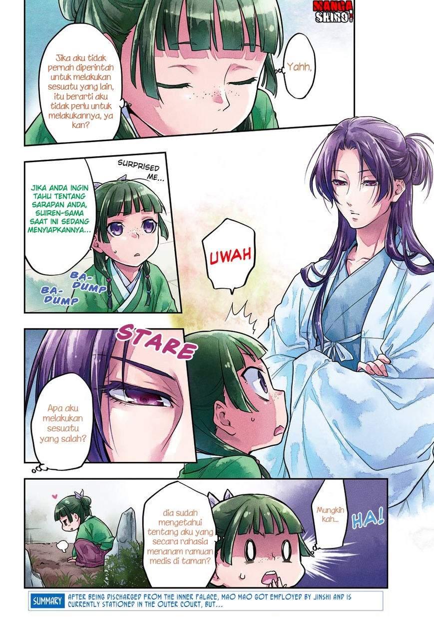 Kusuriya no Hitorigoto Chapter 23 Bahasa Indonesia