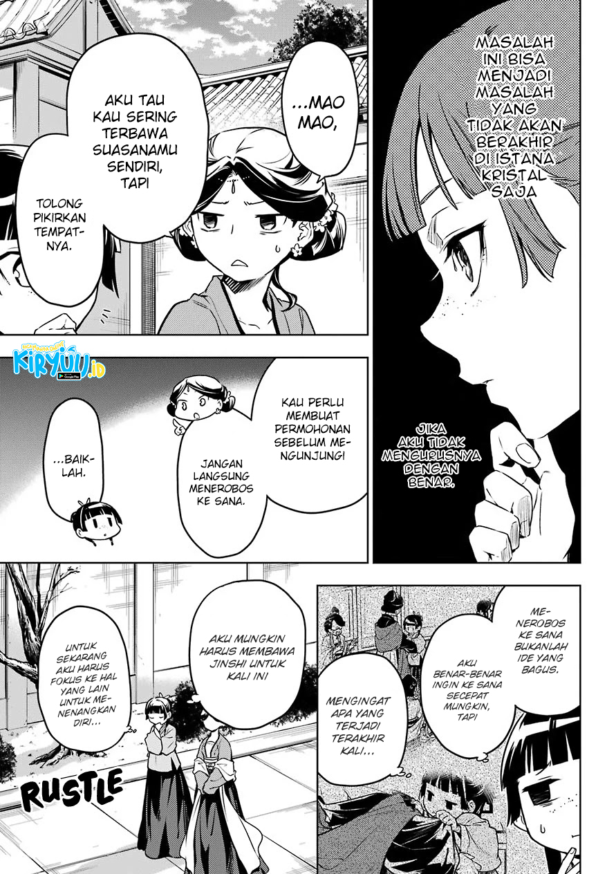 Kusuriya no Hitorigoto Chapter 50 Bahasa Indonesia