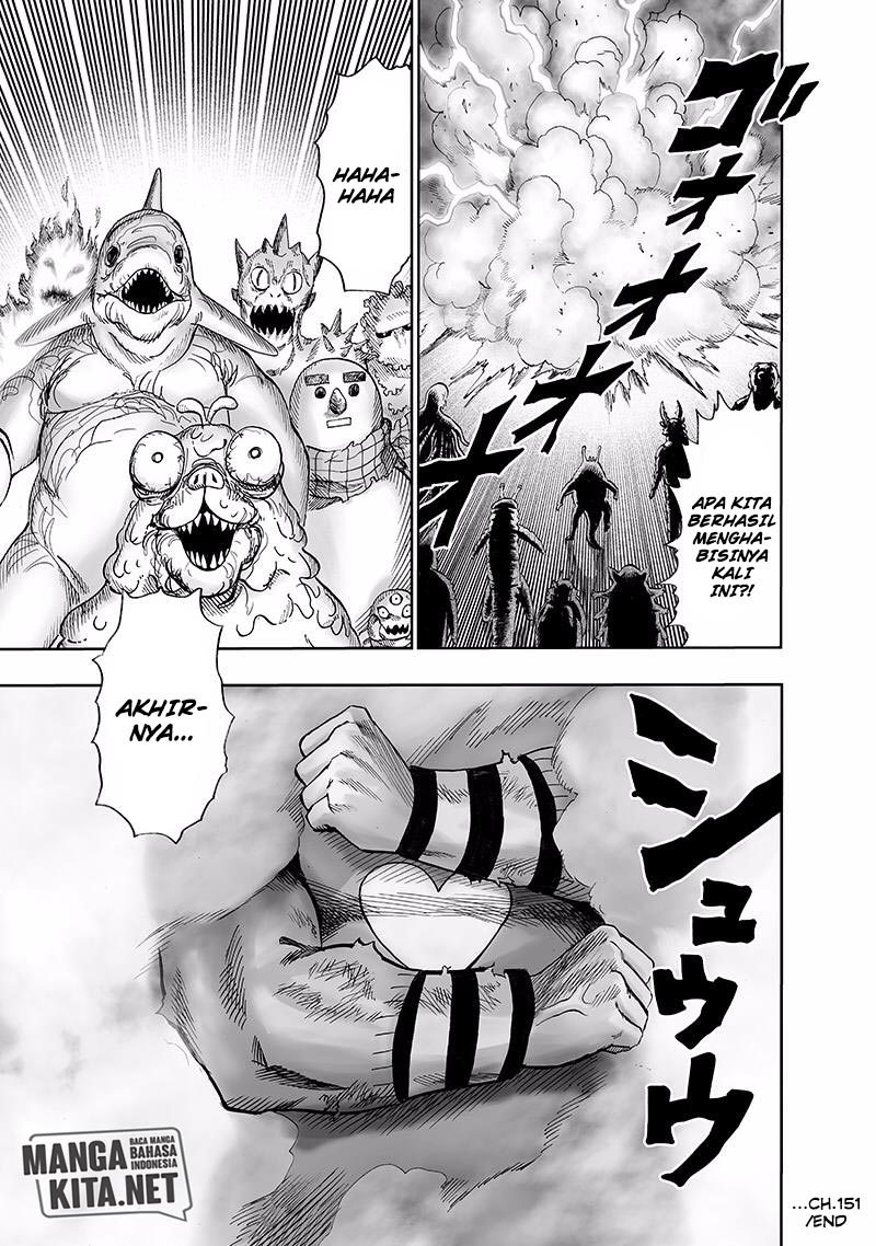 One Punch-Man Chapter 151 Bahasa Indonesia