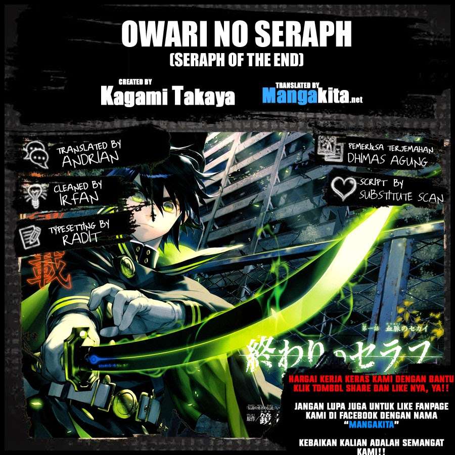 Owari no Seraph Chapter 18 Bahasa Indonesia