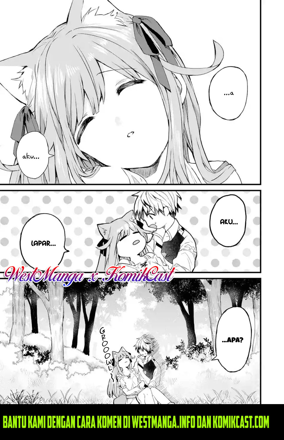 Yuusha Party wo Tsuihou Sareta Beast Tamer Saikyou Shuzoku Nekomimi Shojo to Deau Chapter 01.2 Bahasa Indonesia