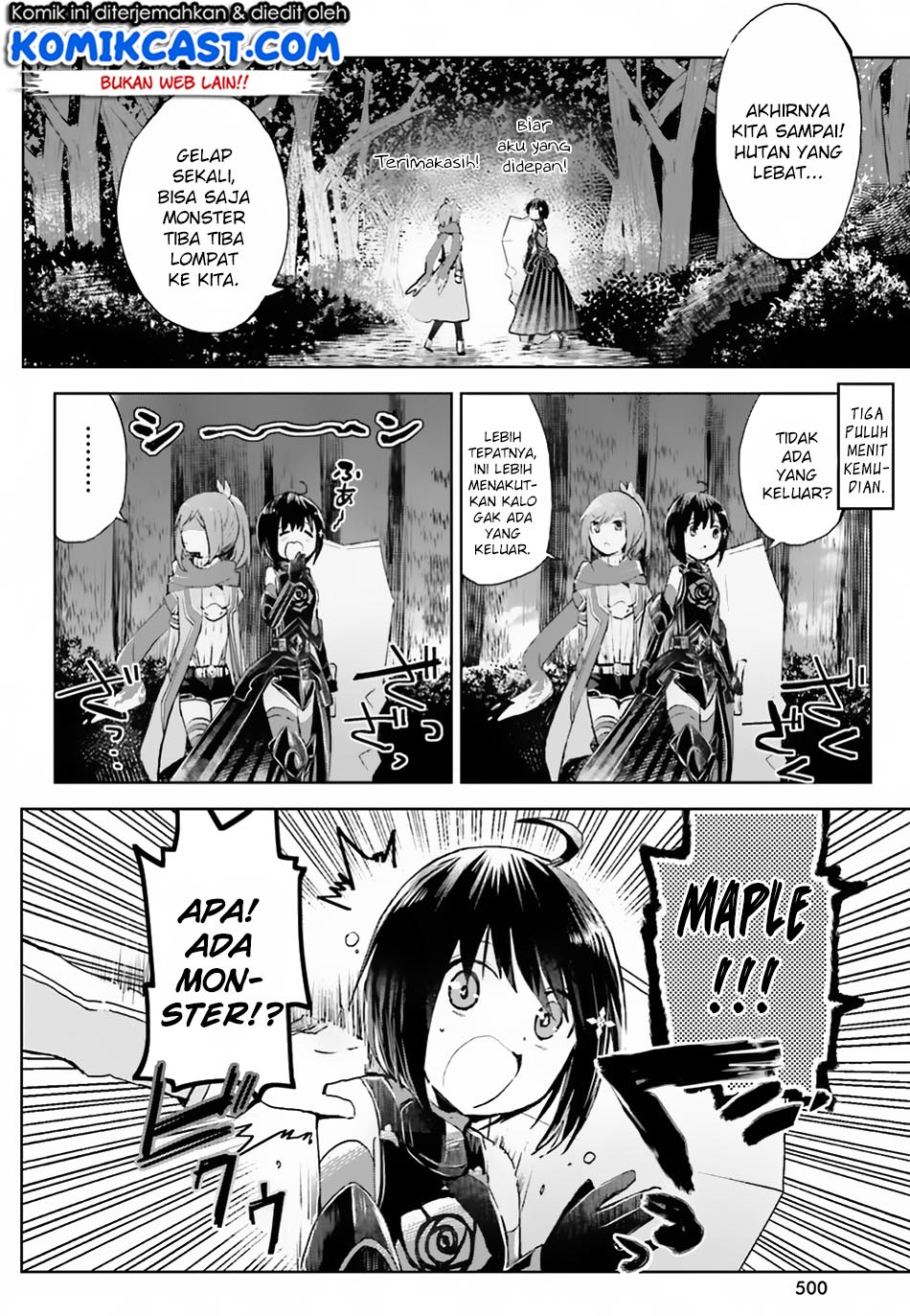 Itai no wa Iya nanode Bougyo-Ryoku ni Kyokufuri Shitai to Omoimasu Chapter 10 Bahasa Indonesia