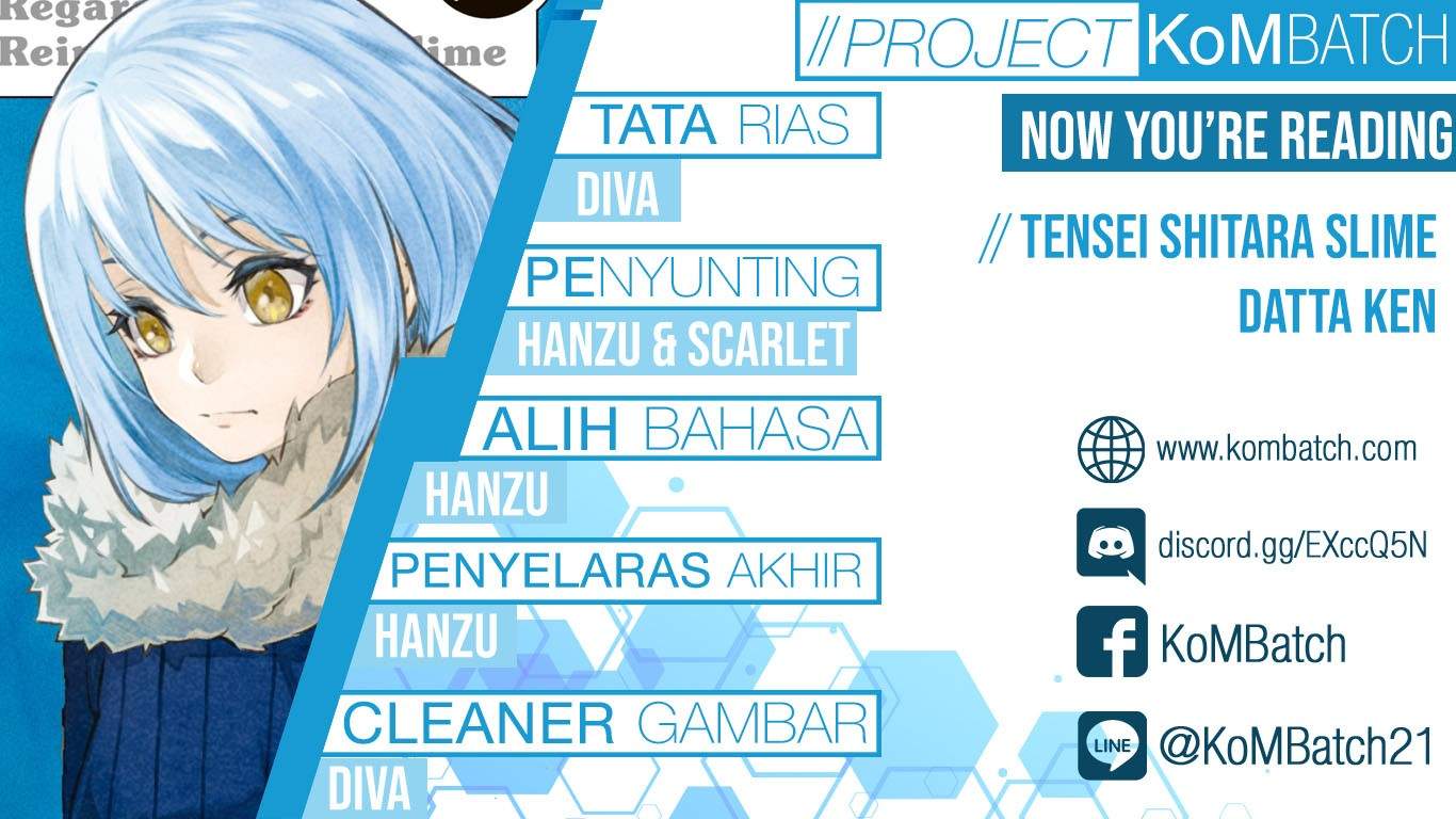 Tensei Shitara Slime Datta Ken Chapter 72 Bahasa Indonesia