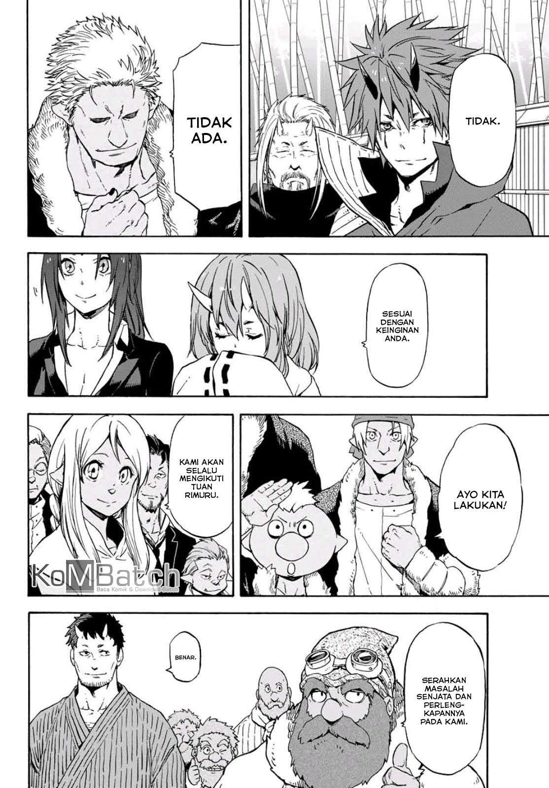 Tensei Shitara Slime Datta Ken Chapter 71 Bahasa Indonesia