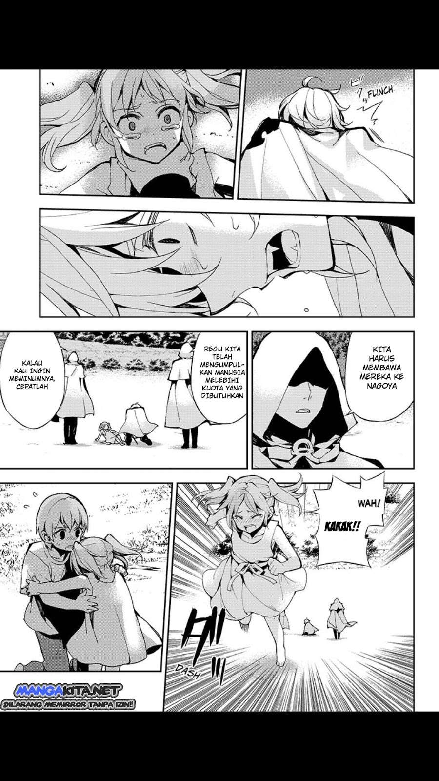 Owari no Seraph Chapter 26 Bahasa Indonesia