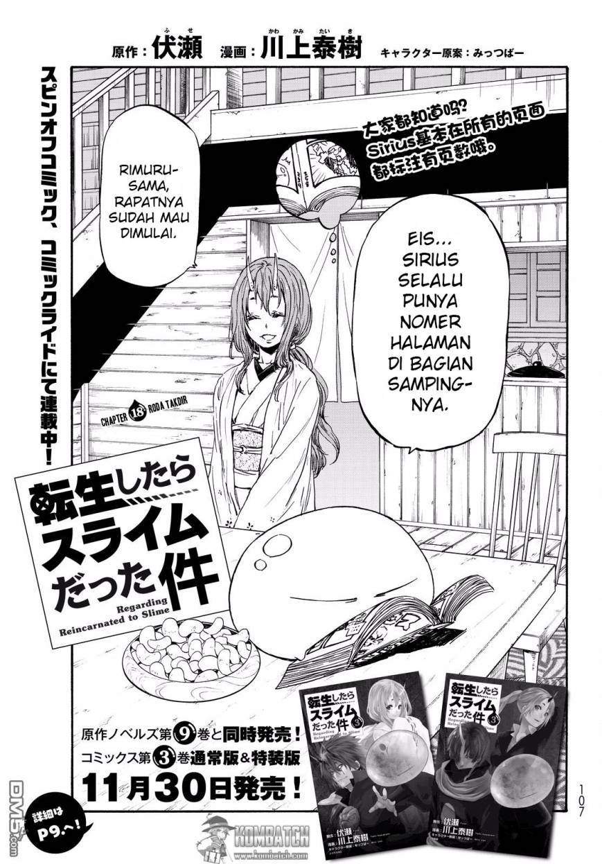 Tensei Shitara Slime Datta Ken Chapter 18 Bahasa Indonesia