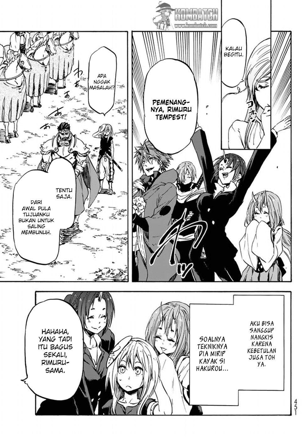 Tensei Shitara Slime Datta Ken Chapter 28 Bahasa Indonesia