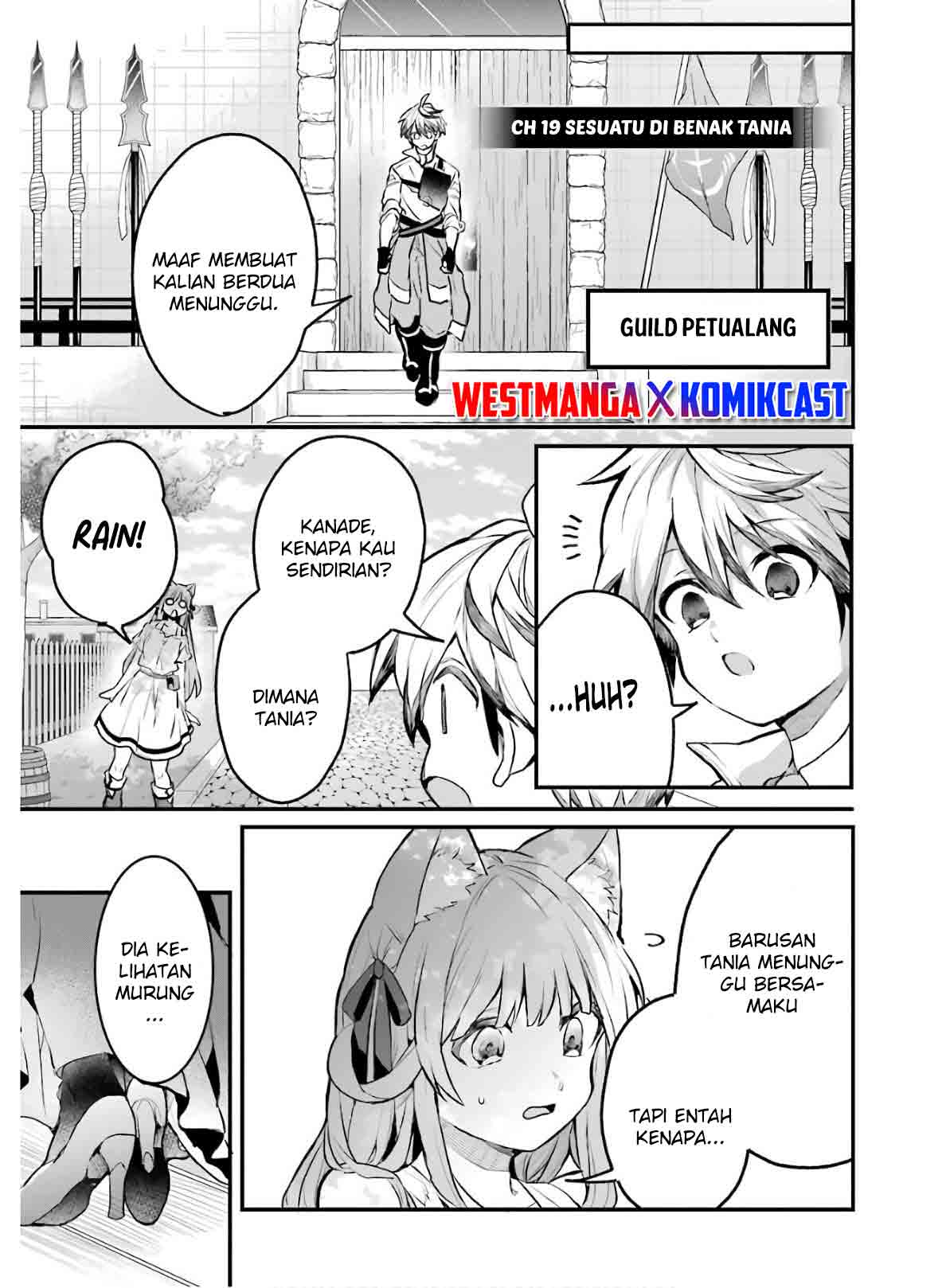 Yuusha Party wo Tsuihou Sareta Beast Tamer Saikyou Shuzoku Nekomimi Shojo to Deau Chapter 19 Bahasa Indonesia