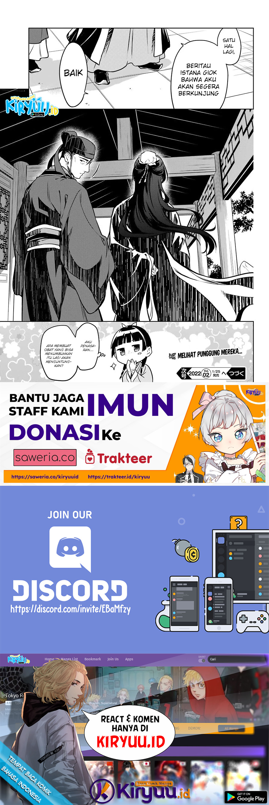 Kusuriya no Hitorigoto Chapter 49 Bahasa Indonesia