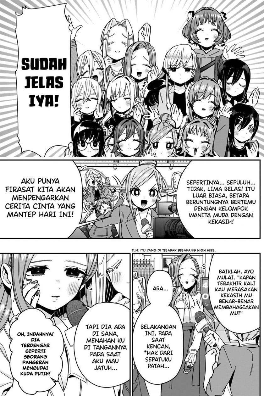 Kimi no Koto ga Dai Dai Dai Dai Daisuki na 100-nin no Kanojo Chapter 73 Bahasa Indonesia