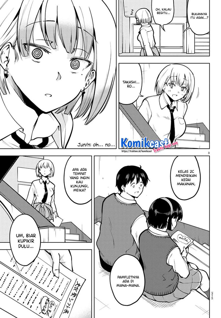 Meika-san Can’t Conceal Her Emotions Chapter 45 Bahasa Indonesia