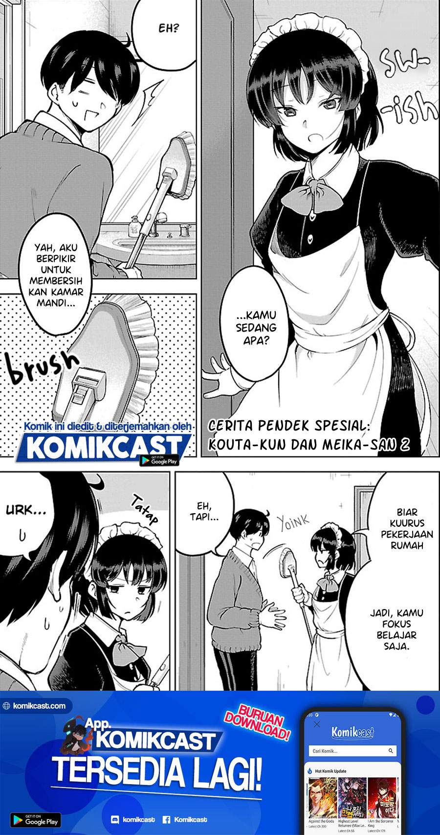 Meika-san Can’t Conceal Her Emotions Chapter 24.5 Bahasa Indonesia