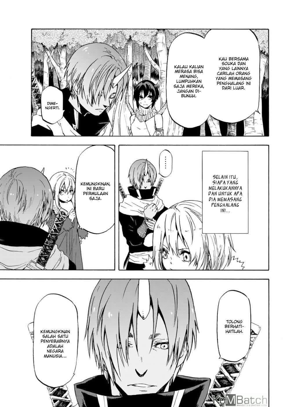 Tensei Shitara Slime Datta Ken Chapter 59 Bahasa Indonesia