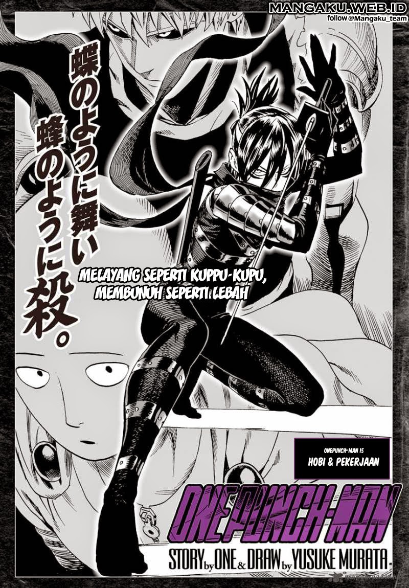 One Punch-Man Chapter 15 Bahasa Indonesia