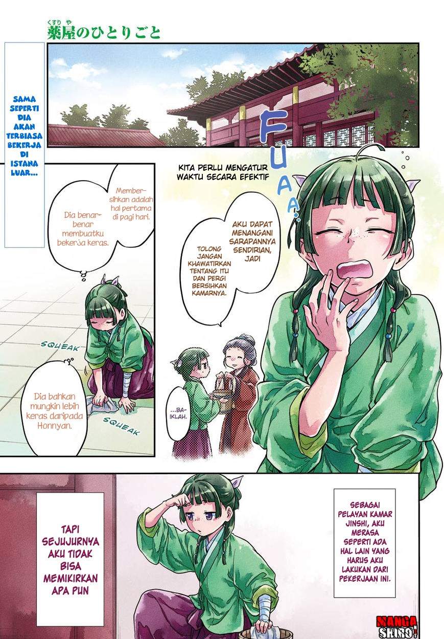 Kusuriya no Hitorigoto Chapter 23 Bahasa Indonesia