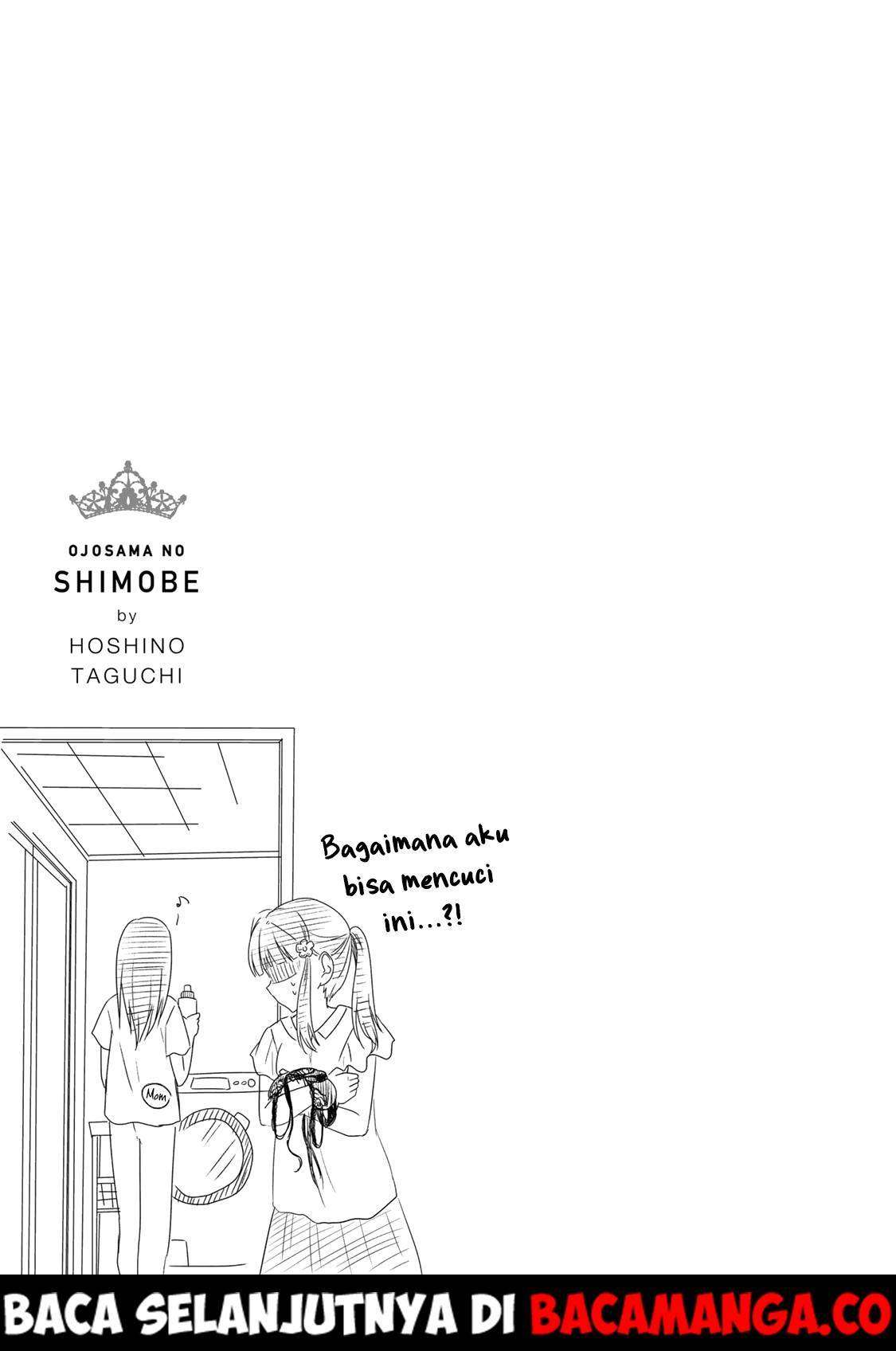 Ojousama no Shimobe Chapter 46 Bahasa Indonesia