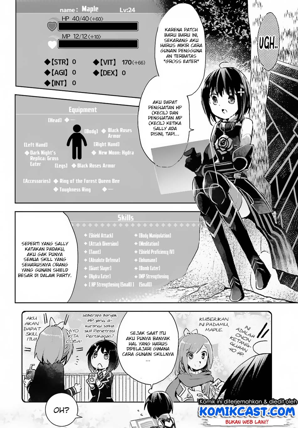 Itai no wa Iya nanode Bougyo-Ryoku ni Kyokufuri Shitai to Omoimasu Chapter 08 Bahasa Indonesia