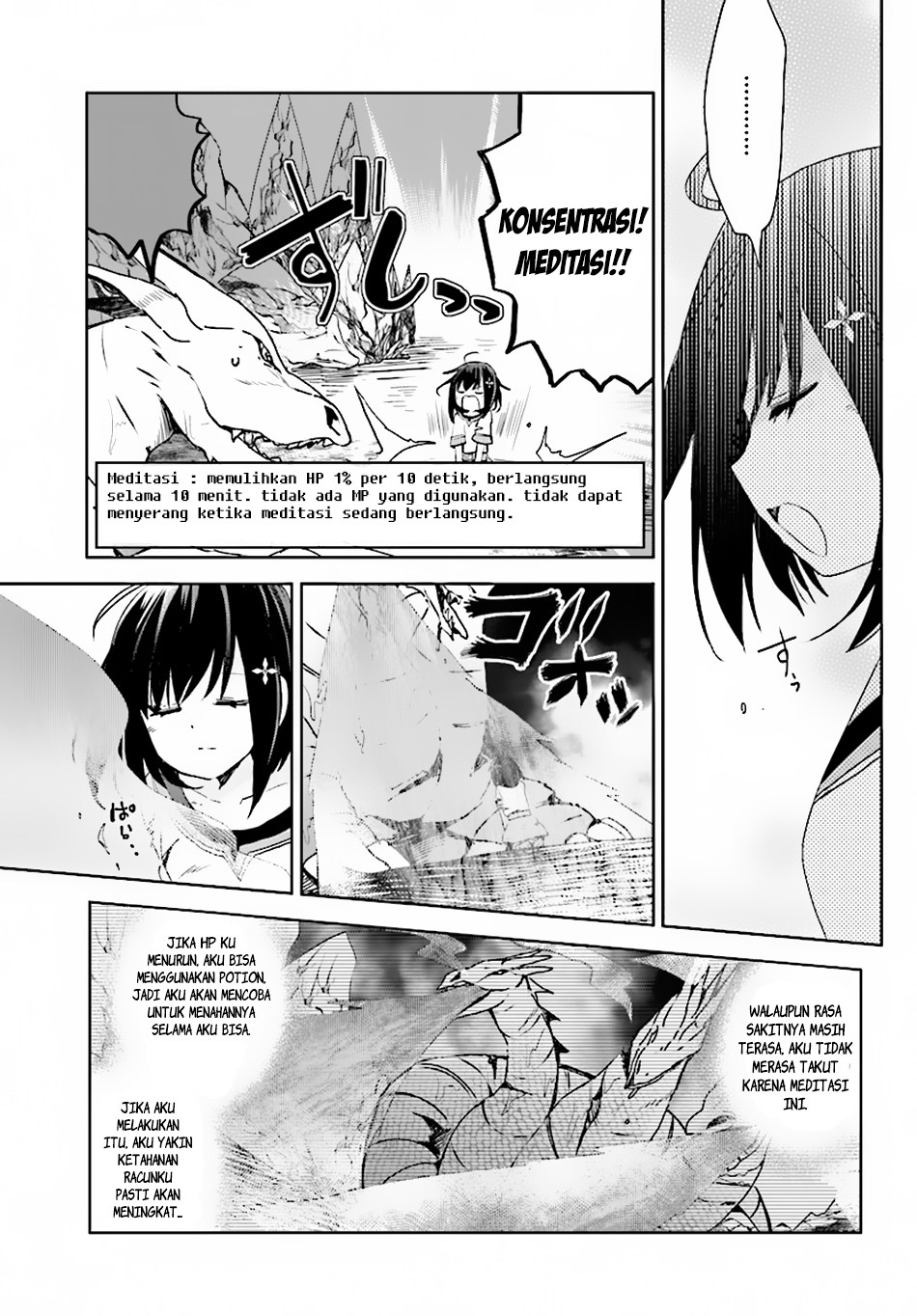 Itai no wa Iya nanode Bougyo-Ryoku ni Kyokufuri Shitai to Omoimasu Chapter 02 Bahasa Indonesia