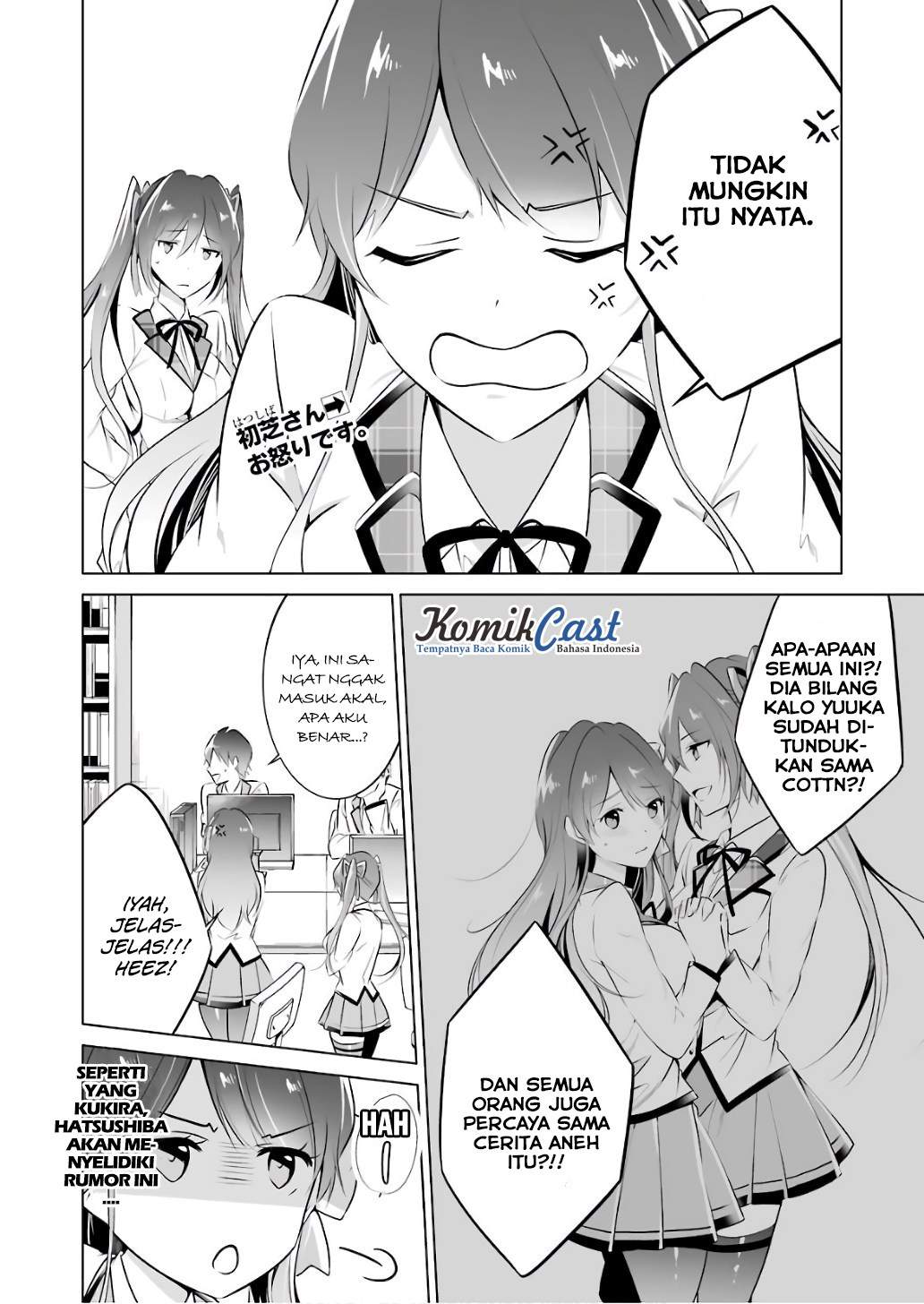 Chuuko demo Koi ga Shitai! Chapter 27 Bahasa Indonesia