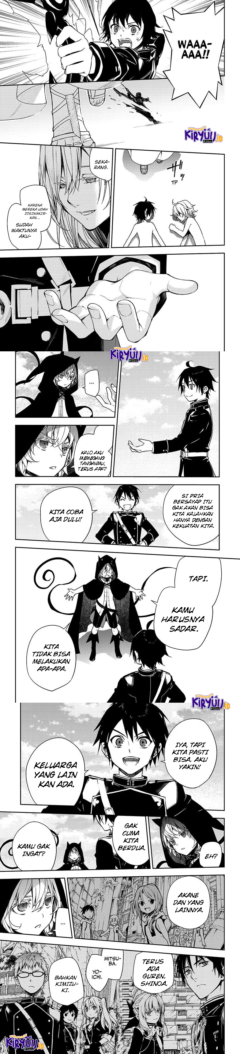 Owari no Seraph Chapter 107 Bahasa Indonesia