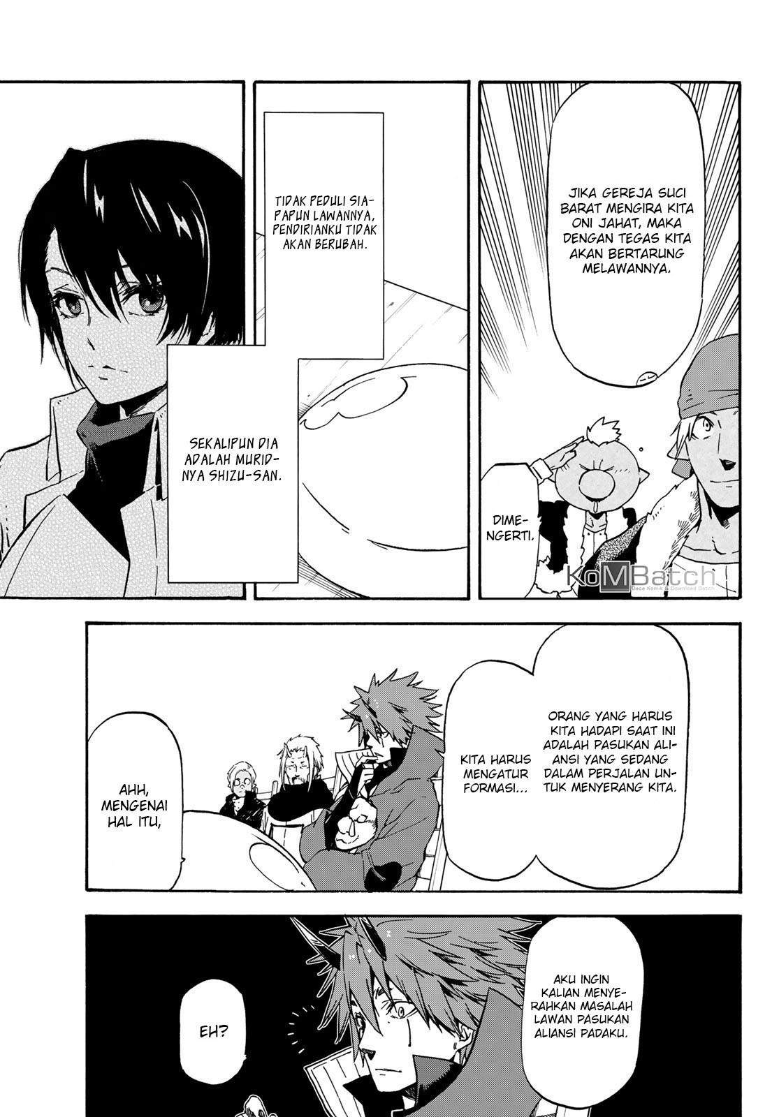 Tensei Shitara Slime Datta Ken Chapter 63 Bahasa Indonesia