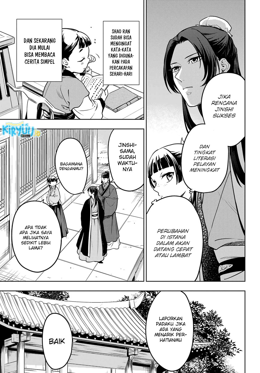 Kusuriya no Hitorigoto Chapter 53.1 Bahasa Indonesia