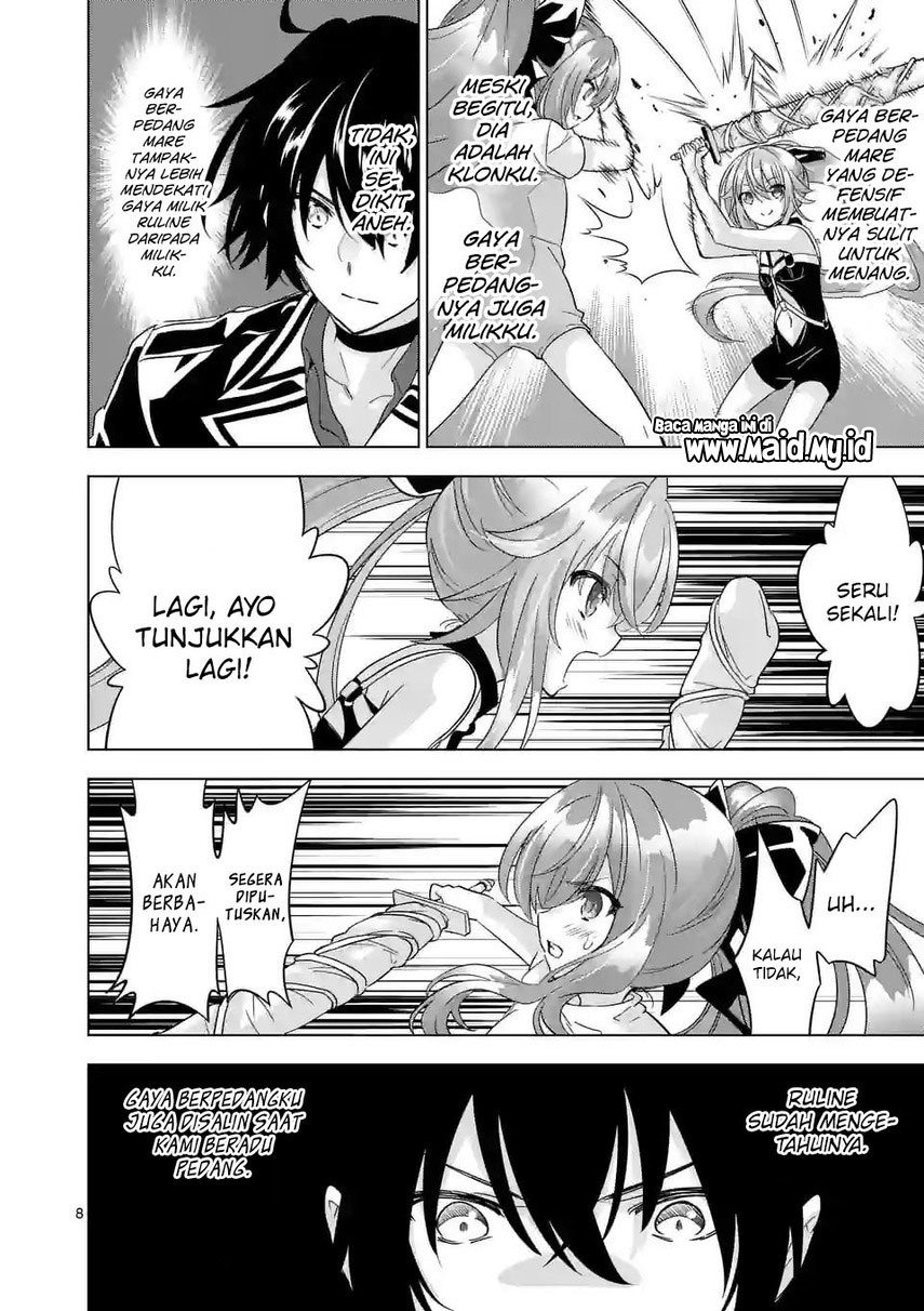 Shijou Saikyou Orc-san no Tanoshii Tanetsuke Harem Zukuri Chapter 87 Bahasa Indonesia