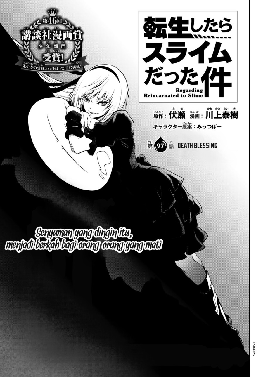 Tensei Shitara Slime Datta Ken Chapter 97 Bahasa Indonesia