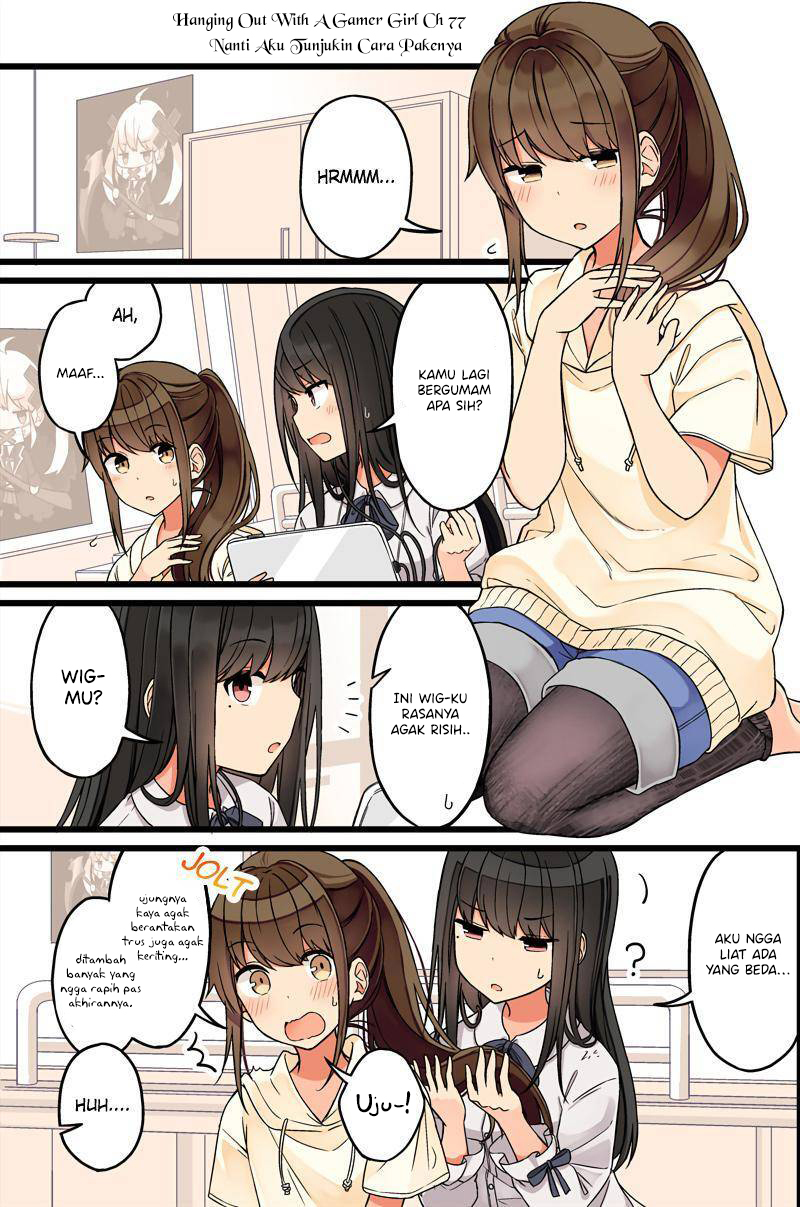 Hanging Out with a Gamer Girl Chapter 77 Bahasa Indonesia
