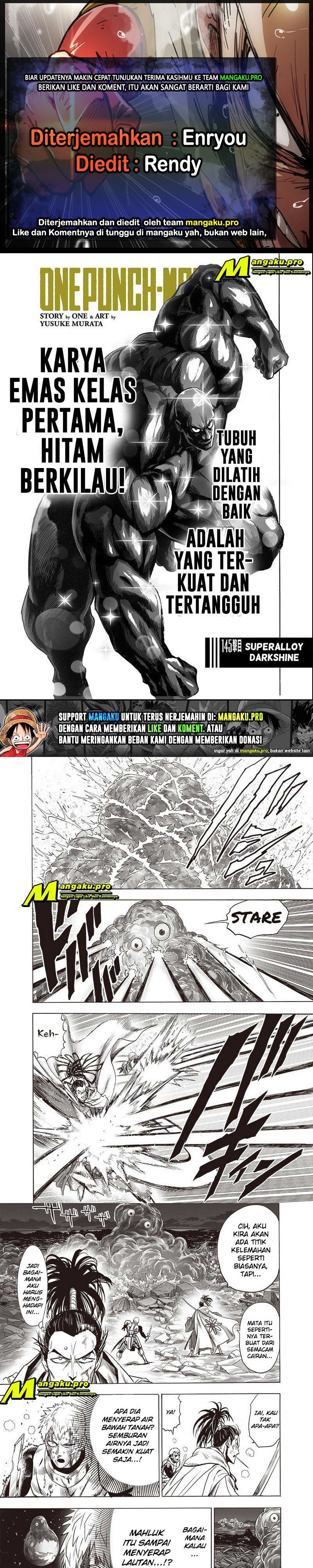 One Punch-Man Chapter 195 Bahasa Indonesia