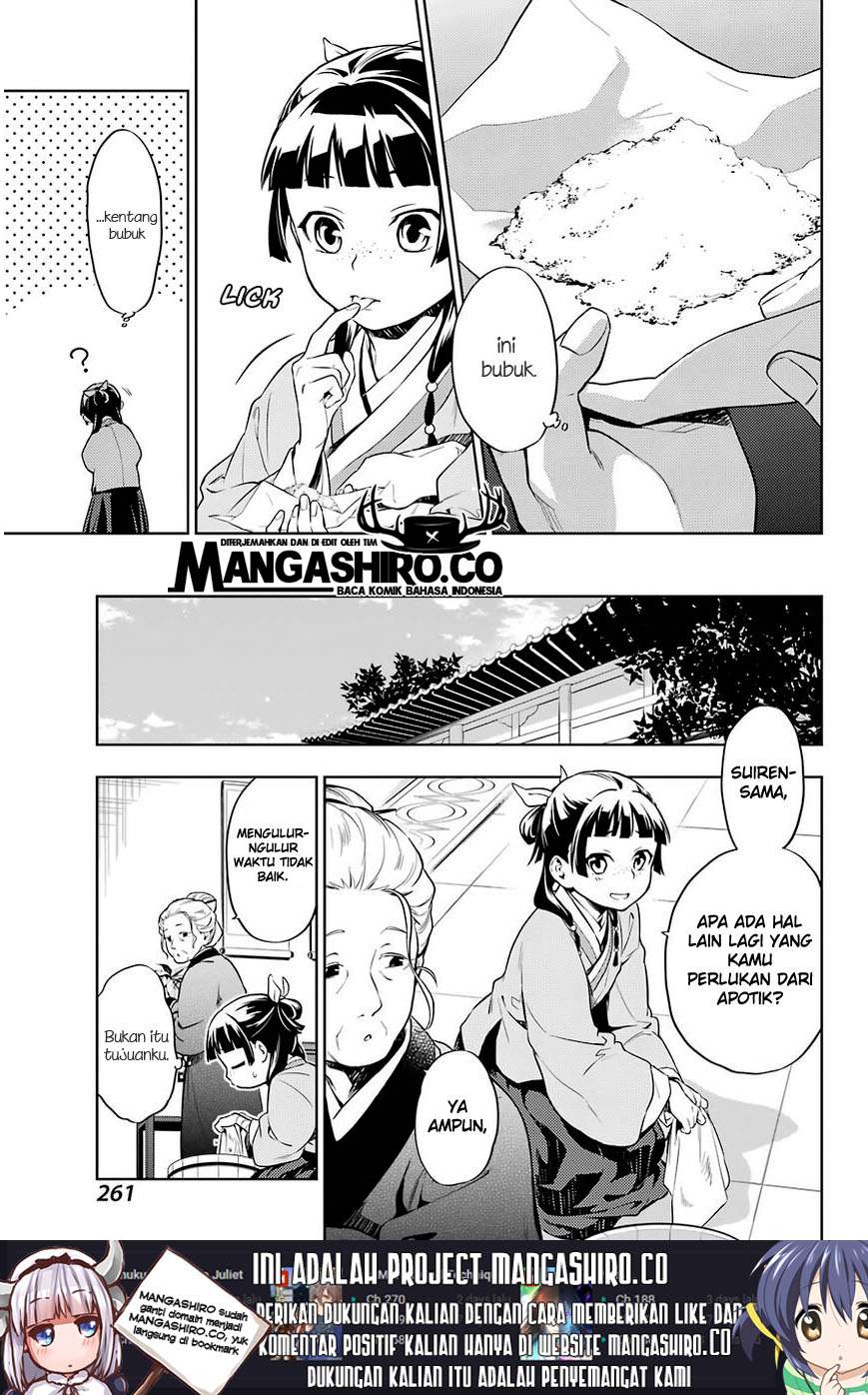 Kusuriya no Hitorigoto Chapter 30 Bahasa Indonesia