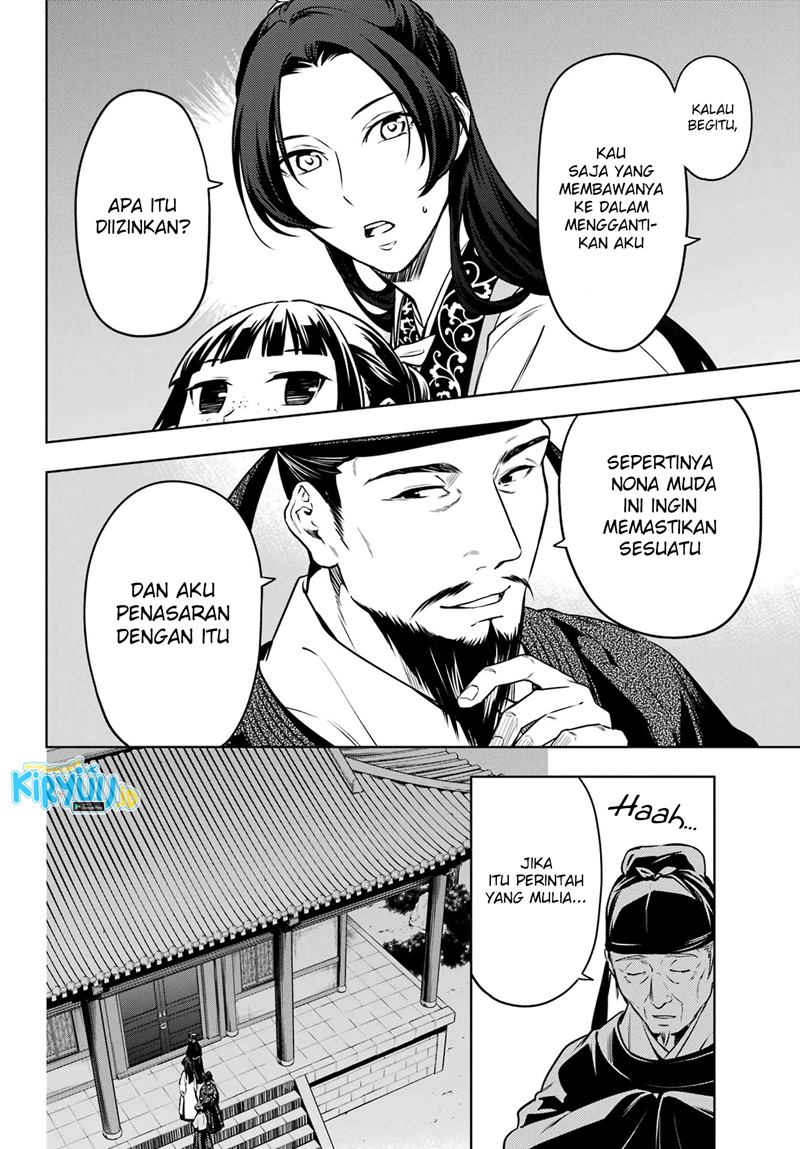 Kusuriya no Hitorigoto Chapter 53.2 Bahasa Indonesia