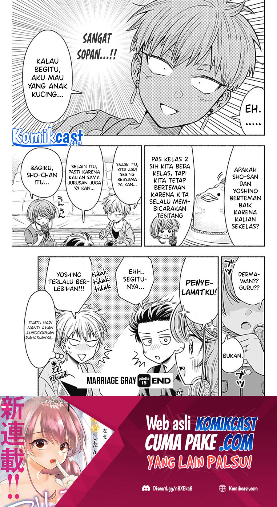 Marriage Gray Chapter 15 Bahasa Indonesia