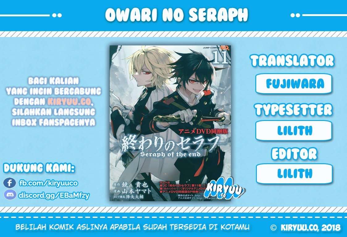 Owari no Seraph Chapter 77 Bahasa Indonesia