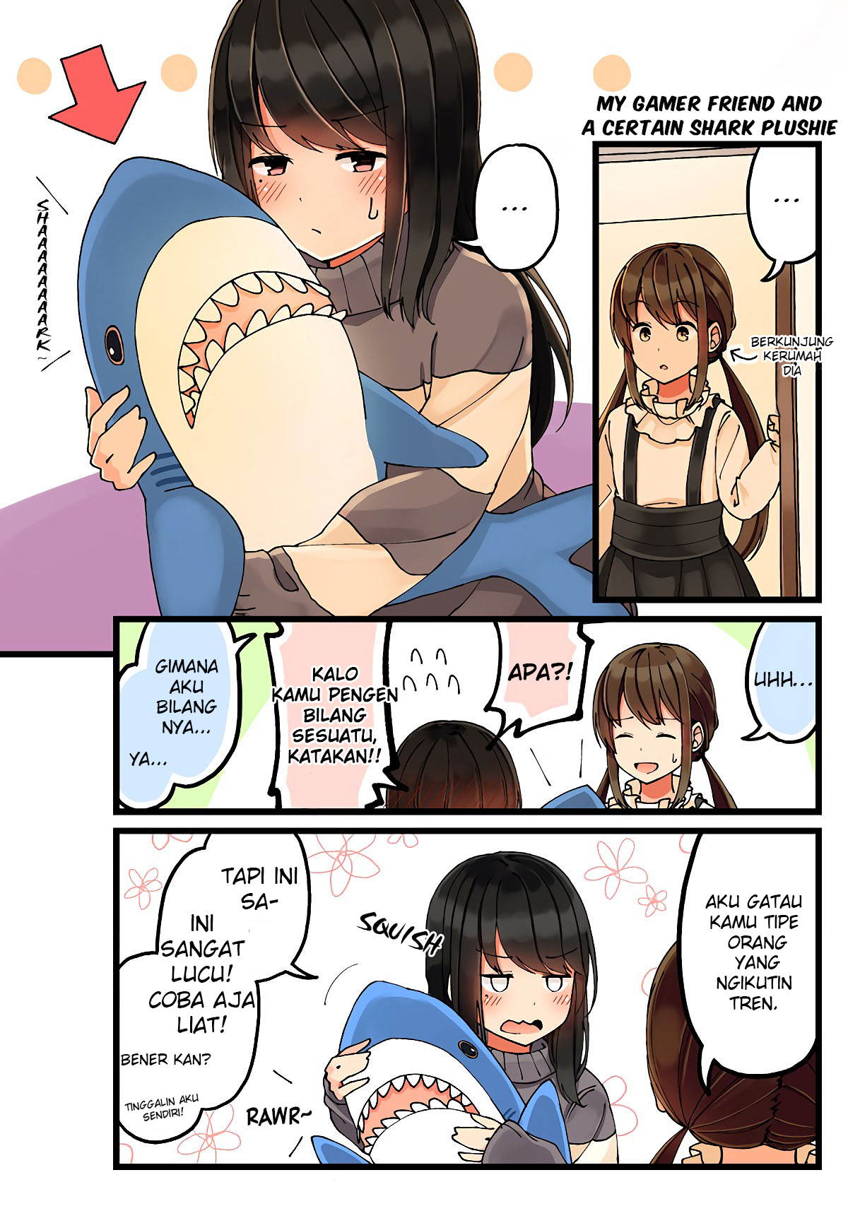 Hanging Out with a Gamer Girl Chapter 14 Bahasa Indonesia