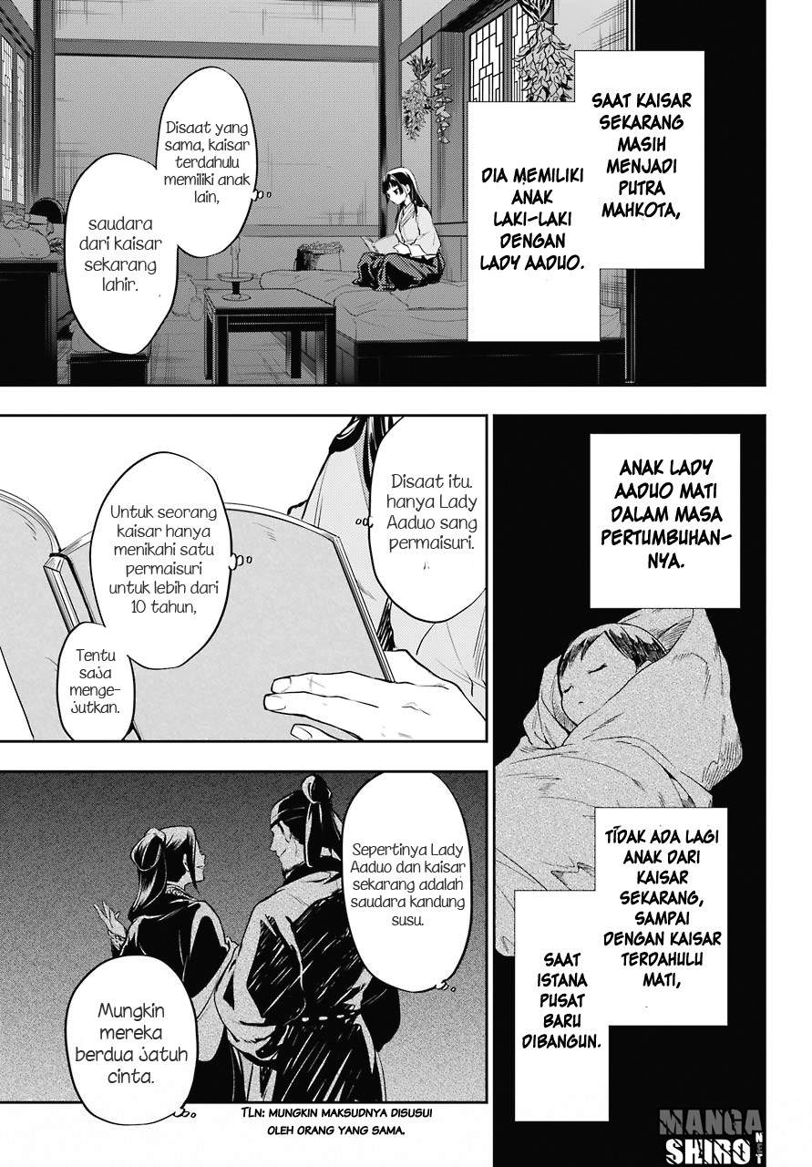 Kusuriya no Hitorigoto Chapter 16 Bahasa Indonesia