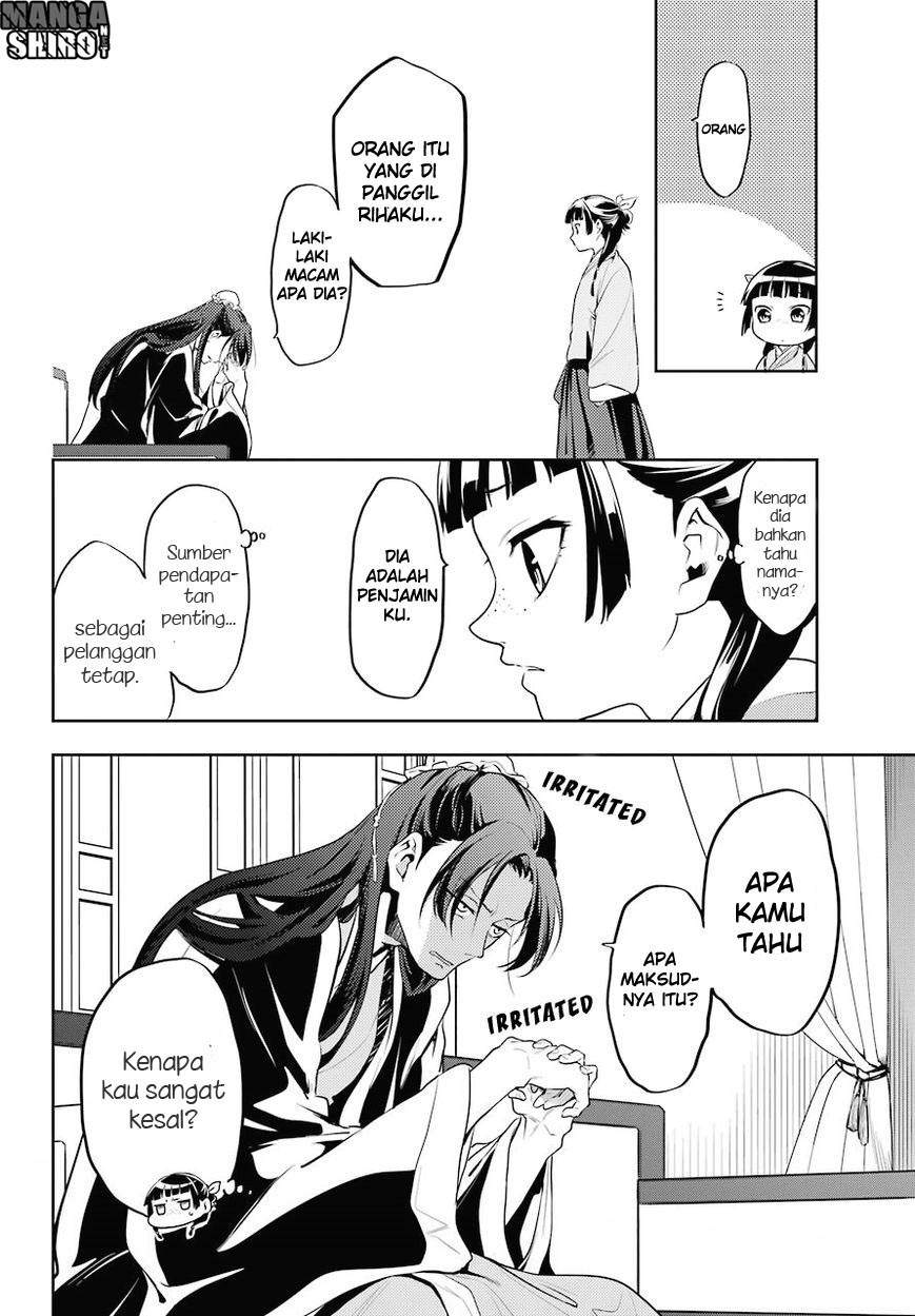 Kusuriya no Hitorigoto Chapter 13 Bahasa Indonesia