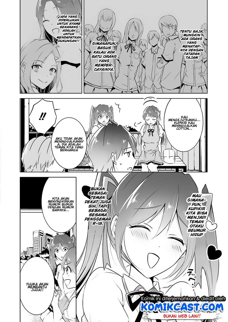 Chuuko demo Koi ga Shitai! Chapter 33 Bahasa Indonesia