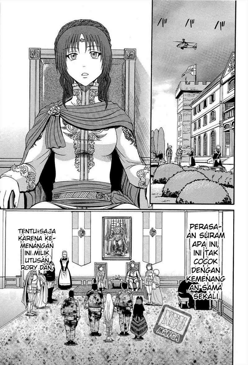 Gate – Jietai Kare no Chi nite, Kaku Tatakeri Chapter 13 Bahasa Indonesia