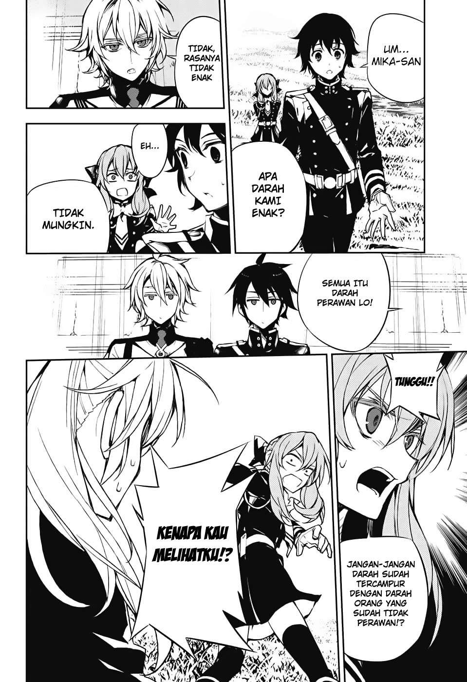 Owari no Seraph Chapter 43 Bahasa Indonesia