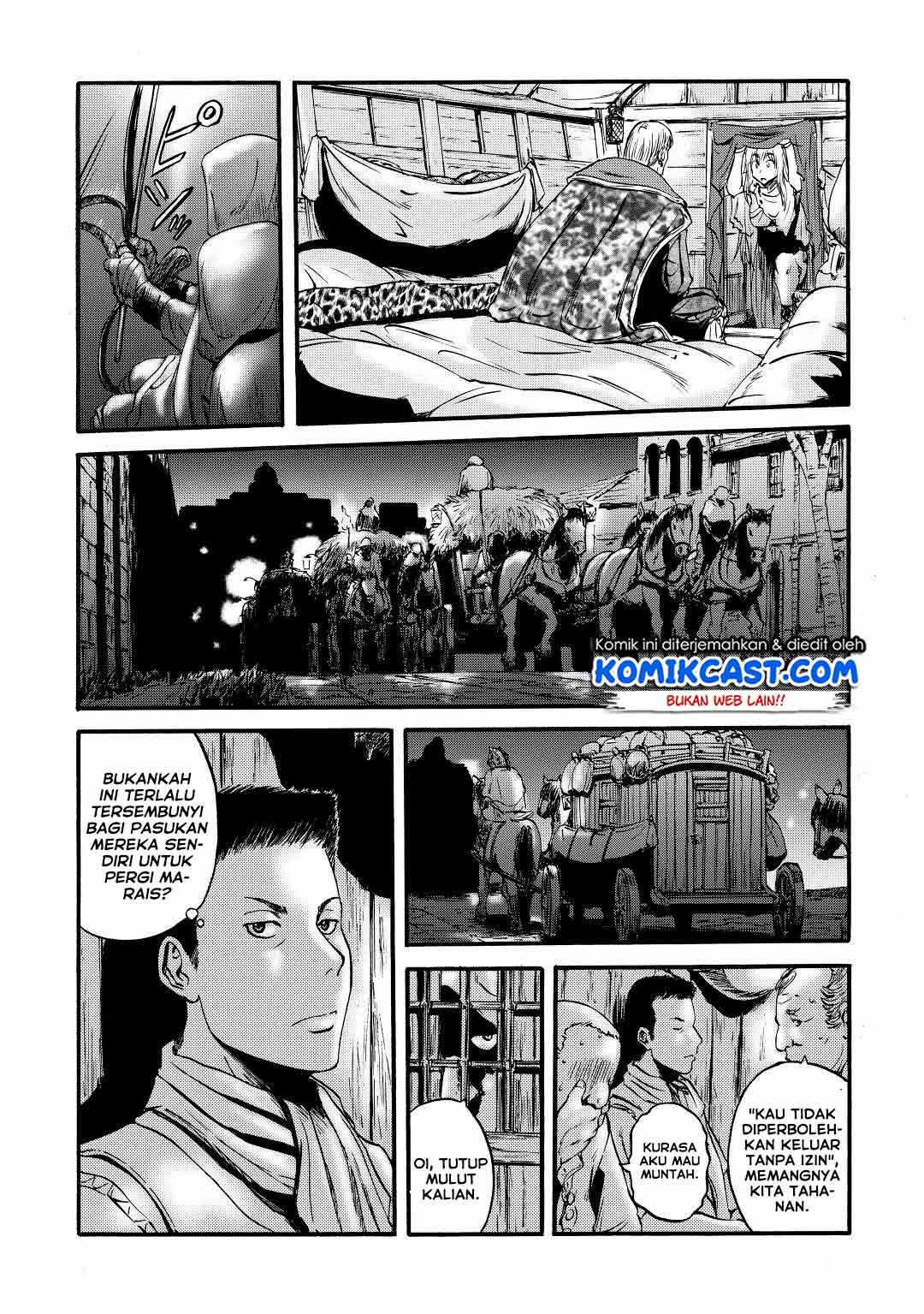 Gate – Jietai Kare no Chi nite, Kaku Tatakeri Chapter 114 Bahasa Indonesia