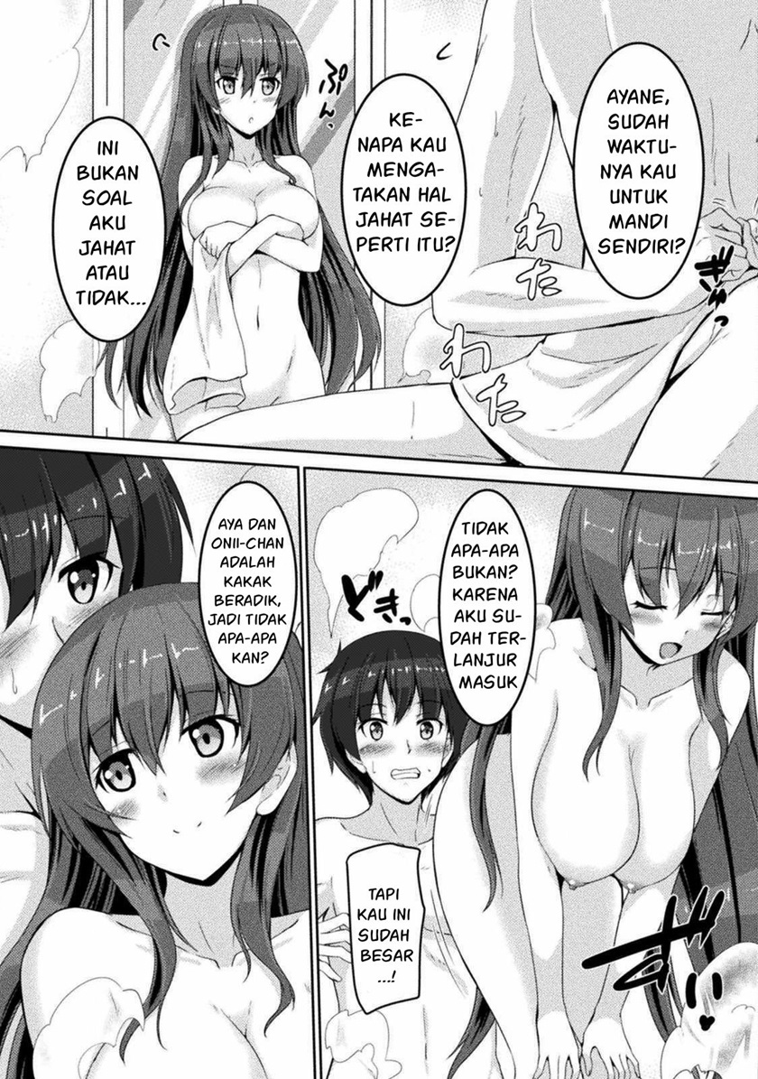 Yandere Imouto ni Aisaresugite Kozukuri Kankin Seikatsu Chapter 01 Bahasa Indonesia